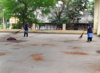 ज्ञानेश्वर महाराज संस्थानतर्फे सिद्धबेट परिसरात स्वच्छता उपक्रम…
