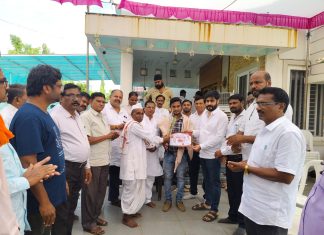दिवाळी निमित्ताने आ.मसराम यांनी केला रक्तदात्यांचा सत्कार…