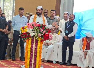 आळंदी शहरातील पाणीपुरवठा सुरळीत होणार :- उपमुख्यमंत्री एकनाथ शिंदे यांचे आश्वासन…