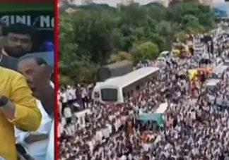 Will farmers not move without debt relief? Many national highways are blocked, queues of vehicles are lined up.. — Farmers say if you don’t want to keep the words spoken, shoot them,” it will work! — Participation of the disabled, the government’s dilemma has become a nightmare…