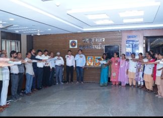 चंद्रपूर मनपात राष्ट्रीय संकल्प व राष्ट्रीय एकता दिवस साजरा…