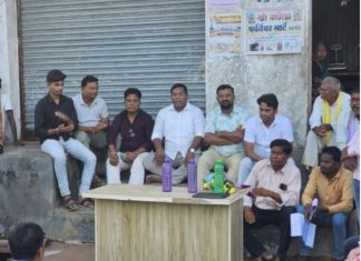 आमदार डॉ.मिलिंद नरोटे यांची निमगावला भेट… — गावाकऱ्याशी साधला संवाद…