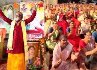 ‘श्रीकृष्ण जन्मले आणि खरंच पाऊस आला’ श्रीमद् भागवत ज्ञानयज्ञ कथेत जन्माष्टमी साजरी… — आज होणार दिव्य समापन व भव्य महाप्रसाद वितरण…