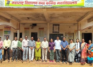 महाराष्ट्र विद्यालय वैरागडच्या दोन विद्यार्थिनींची पोलीस दलात निवड; शाळेतर्फे जंगी सत्कार…