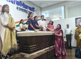 जिल्हा कार्याध्यक्ष पदी श्रिमती नंदीनी गोरकर यांची नियुक्ती.. — राष्ट्रवादी काँग्रेस पक्ष श्रेष्ठिंनी सोपवली (शरदचंद्र पवार) जबाबदारी…