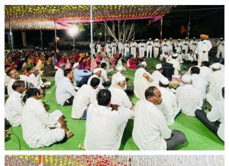 भक्ती ही केवळ शब्दात नव्हे तर, आचरनातून प्रगट व्हावी :- ह भ प मंगेश महाराज देशमुख… — बिजवडी येथे श्री संत तुकाराम महाराज गाथा पारायण सोहळ्याची चौथ्या दिवसाची कीर्तन सेवा उत्साहात संपन्न…