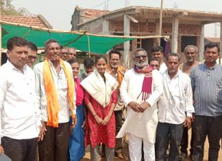 चंद्रपूर पोलिस दलात निवड झालेल्या मुलींचा भाकपाच्या वतीने सत्कार!..