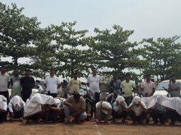 ब्रेकिंग न्यूज… — खेडेगांवच्या जगंलात सूरू असलेल्या जूगार अड्ड्यावर पोलीसांची धाड… — २२ आरोपींना अटक ७१ लाखाचा मुद्देमाल जप्त…