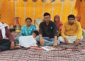 रेती उत्खनन प्रकरण उघड केल्यानंतर पत्रकाराला धमकी, कुटुंबासह आमरण उपोषण…