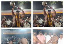 कुस्ती कमिटीने वेळेचे बंधन पाळून वेळेतच कुस्ती मैदान पार पाडावे :- पैलवान सिकंदर शेख महाराष्ट्र केसरी… — महाराष्ट्र केसरी शिकंदर शेख यांनी लुुमेवाडी कुस्ती मैदानाचे पारणे फेडून,”तो “चांदीची गदासह तीन लाख 51 हजार रुपये बक्षीसाचा ठरला मानकरी!..