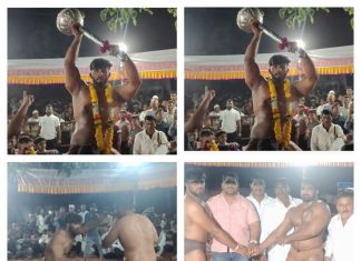 कुस्ती कमिटीने वेळेचे बंधन पाळून वेळेतच कुस्ती मैदान पार पाडावे :- पैलवान सिकंदर शेख महाराष्ट्र केसरी… — महाराष्ट्र केसरी शिकंदर शेख यांनी लुुमेवाडी कुस्ती मैदानाचे पारणे फेडून,”तो “चांदीची गदासह तीन लाख 51 हजार रुपये बक्षीसाचा ठरला मानकरी!..