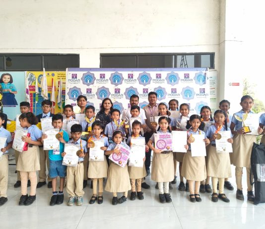 फ्युचर पोद्दार लर्न शाळेतील विद्यार्थ्यांची आंतरराष्ट्रीय दर्जाच्या चित्रकला स्पर्धेत उत्कृष्ट कामगिरी…