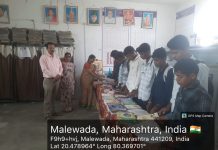 बनपूरकर महाविद्यालयात जागतिक पुस्तक दिना निमित्त स्पर्धा पुस्तके(ग्रंथ)प्रदर्शनी…