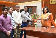 चंद्रपूरच्या जिल्हाधिकारी पदी वसुमना पंत रुजू,आज (शुक्रवारी) स्वीकारली पदाची सूत्रे….