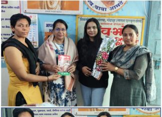 समाजसेविका रंजू मोडक यांचा चंद्रपूरात भावपूर्ण सत्कार…