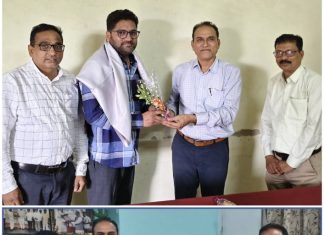 जिल्हा मध्यवर्ती बँकेचे नवनियुक्त संचालक श्रीकांत नागीलवार, नीलिमाताई मेश्राम यांचा सत्कार…