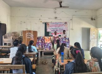 जीवनराव सीताराम पाटील मुनघाटे महाविद्यालय, धानोरा येथे भारतरत्न डॉ. बाबासाहेब आंबेडकर यांची जयंती मोठ्या उत्साहात साजरी…