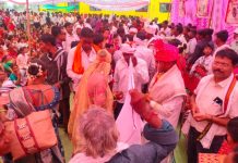 माना आदिम जमातीचा सामूहिक विवाह सोहळा मालेवाडा येथे मोठ्या उत्साहात संपन्न…