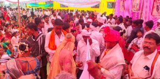 माना आदिम जमातीचा सामूहिक विवाह सोहळा मालेवाडा येथे मोठ्या उत्साहात संपन्न…