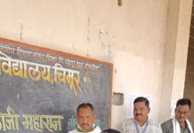 न्यू राष्ट्रीय विद्यालय चिमूर येथे ग्रामजयंती…