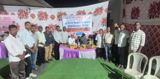 मोफत आरोग्य तपासणी शिबिर व मोफत औषधोपचार शिबिराचा 210 गरजू रुग्णांना मिळाला लाभ…. — ब्रह्मपुरी येथील सुप्रसिद्ध मधुमेह, हृदयरोग तज्ञ डॉक्टर भारत गणवीर तसेच बालरोग तज्ञ डॉ.मीतु गणवीर यांनी केली रुग्णांची तपासणी… — संकल्प फाउंडेशन संस्थेचा समाज उपयोगी उपक्रम….