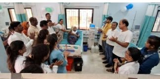 “महाडायलिसीस -स्वस्थ आरोग्याची हमी”या उपक्रमा अंतर्गत महाराष्ट्रात सात उपजिल्हा रुग्णालयात महाराष्ट्र दिनचे औचित्य साधून त्यामधील एक असे अत्याधुनिक डायलिसिस केंद्राचे लोकार्पण, मूत्रपिंड रुग्णांना दिलासा…