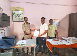 काम सुरू झाल्यामुळे आंदोलन स्थगित :- उपसरपंच अशोक ज्ञानेश्वर चौधरी…