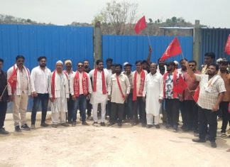 स्थानिक भूमिपुत्रांना डावलल्यास १८ मे पासून रणशिंग फुंकणार… — HMS’ कडून KVRR कंपनीला आंदोलनाचा इशारा…