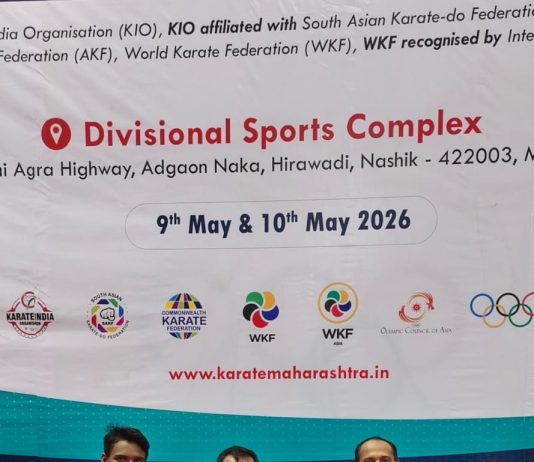 चंद्रपुर के नचिकेत काले ने राज्य स्तरीय कराटे चैंपियनशिप में जीता कांस्य पदक… — जिले में हर्ष का माहौल…