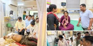 एसटी बसचा अपघात,तिघांचा मृत्यू,अनेक जखमी….