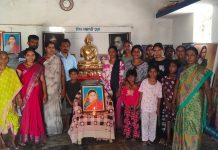 जेतवन बुद्ध विहार मालेवाडा येथे त्यागमूर्ती रमाई भीमराव आंबेडकर यांच्या स्मृतिदिनानिमित्त अभिवादन…