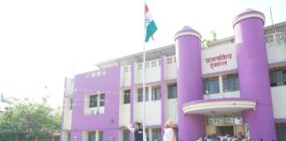 महाराष्ट्र दिनानिमित्त तहसील कार्यालयात ध्वजारोहण, आमदार बंटीभाऊ भांगडिया यांच्या हस्ते कार्यक्रम उत्साहात संपन्न…