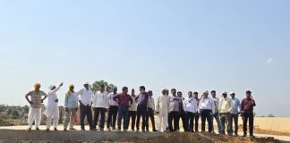 कुरखेडा येथील महामार्ग व ब्रिज पुलाच्या सुरु असलेल्या कामांची आमदार रामदास मसराम यांच्याकडून भर उन्हात पाहणी…